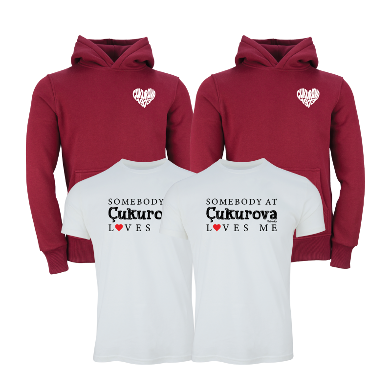 Çukurova Campus Heart × Somebody in – Couple Set